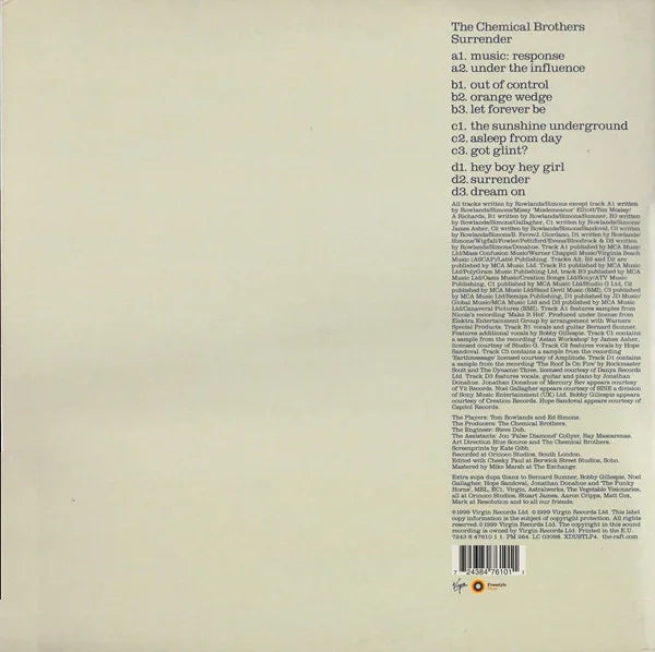 THE CHEMICAL BROTHERS - Surrender (Gatefold, 2xLP)