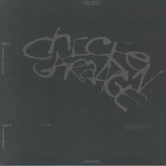 Objekt Chicken Garaage 12 Inch Vinyl Record Breakbeat Techno Acid
