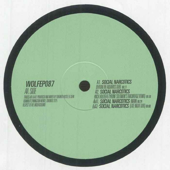 TORONTO HUSTLE/SEAN ROMAN - Social Narcotics (12")