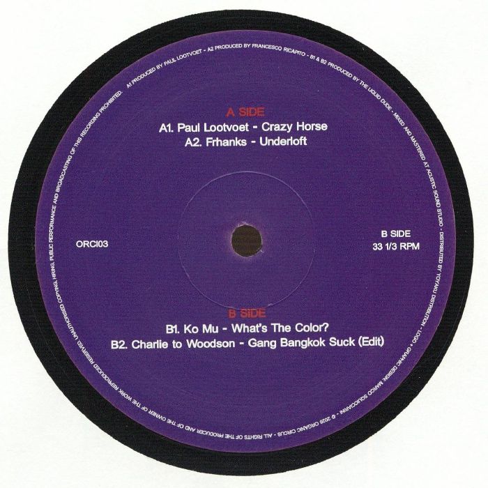 Organic Circus France From The Vaults Vol 1