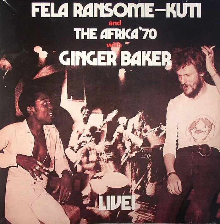 FELA KUTI & GINGER BAKER - Live 50th Anniversary (LP)