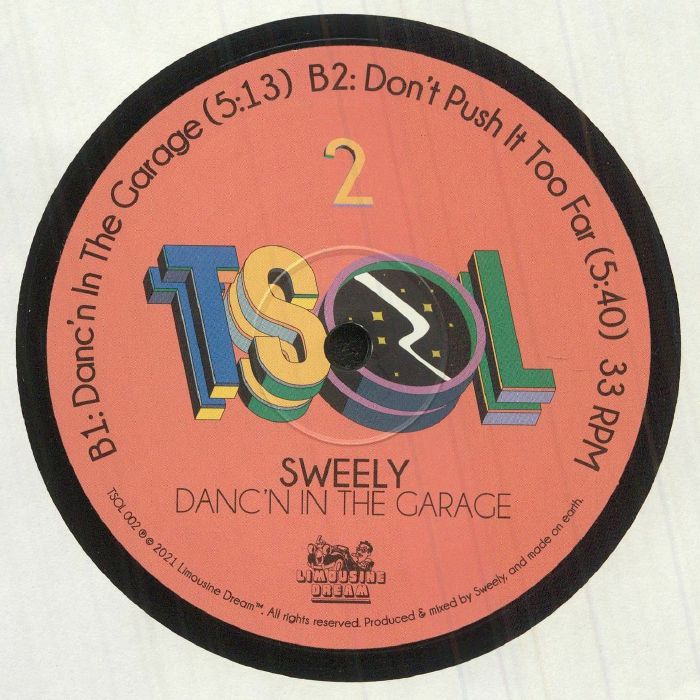 SWEELY - Danc'n In The Garage (12" Repress)