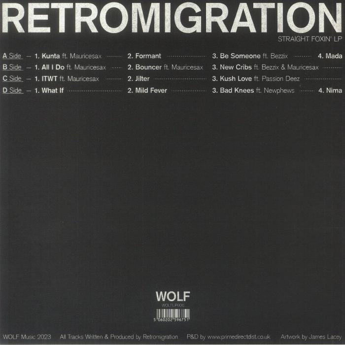 RETROMIGRATION - Straight Foxin' (2xLP) | WOLFLP 006