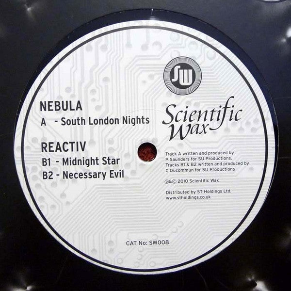NEBULA / REACTIV - South London Nights (12")