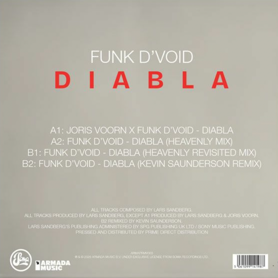FUNK D'VOID - Diabla (PRE ORDER: 11/09/26)
