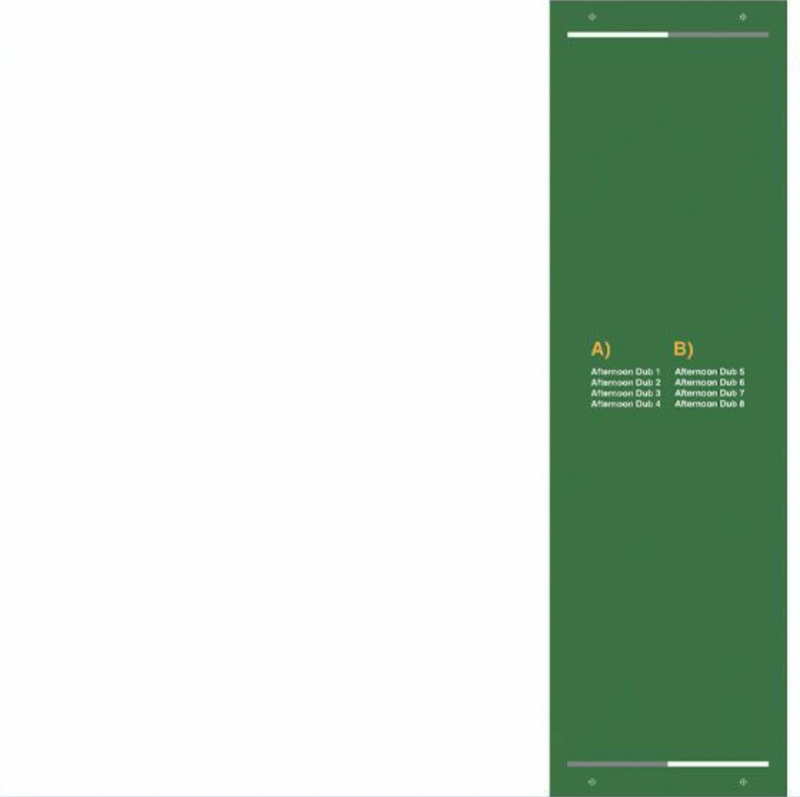 EXOTIC GARDENS - Afternoon Dubs (LP)
