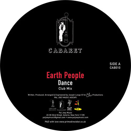 EARTH PEOPLE (aka PAL JOEY) - Dance (EP)