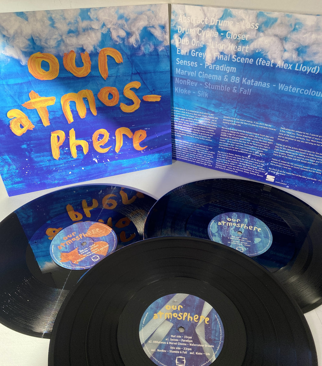 VARIOUS - Our Atmosphere (3 x LP)