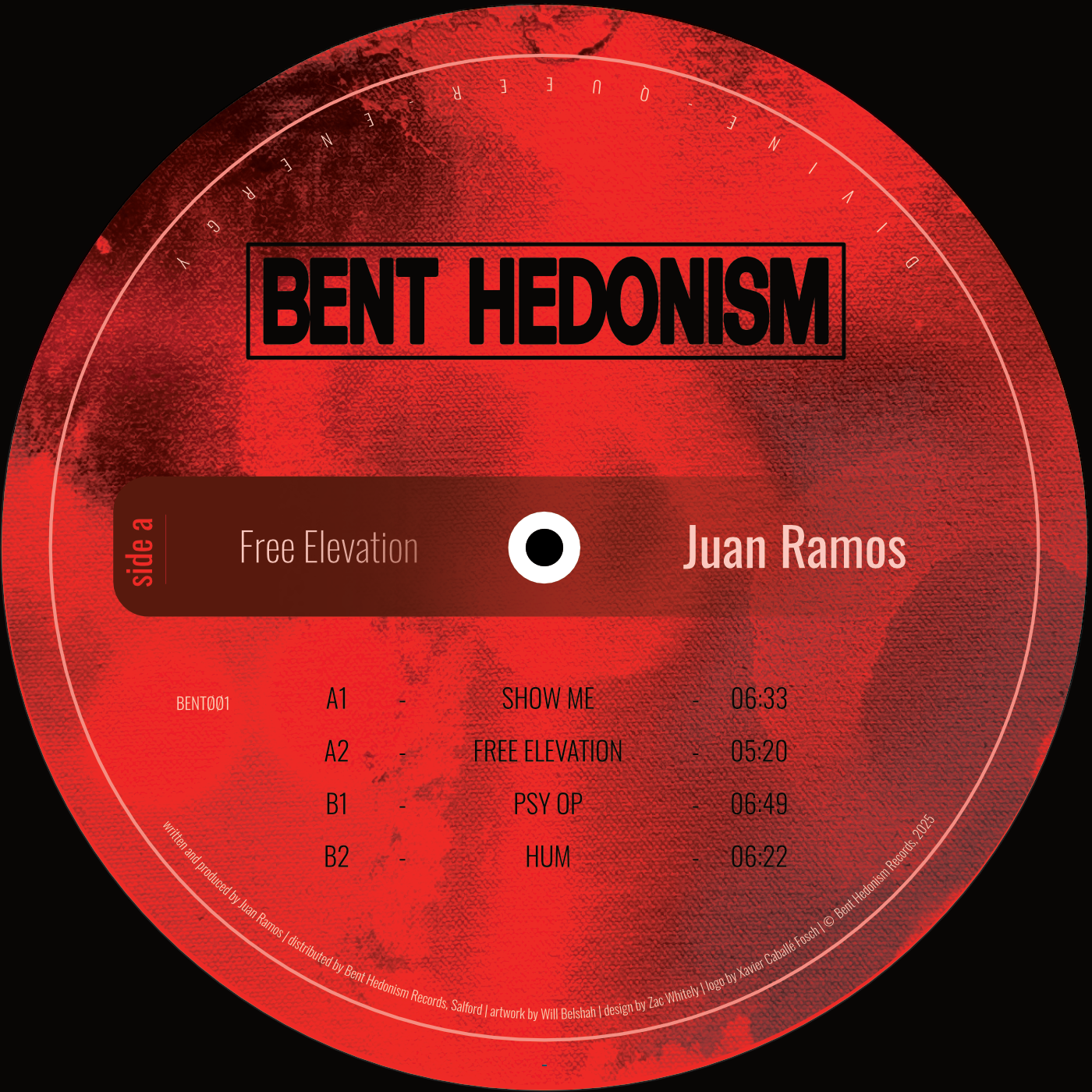 JUAN RAMOS - Free Elevation EP (PRE ORDER)