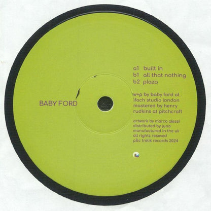 BABY FORD - Built In (12" Repress) | TR 038