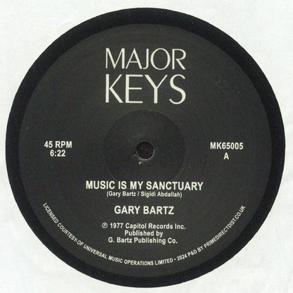 Gary BARTZ - Music Is My Sanctuary (12")