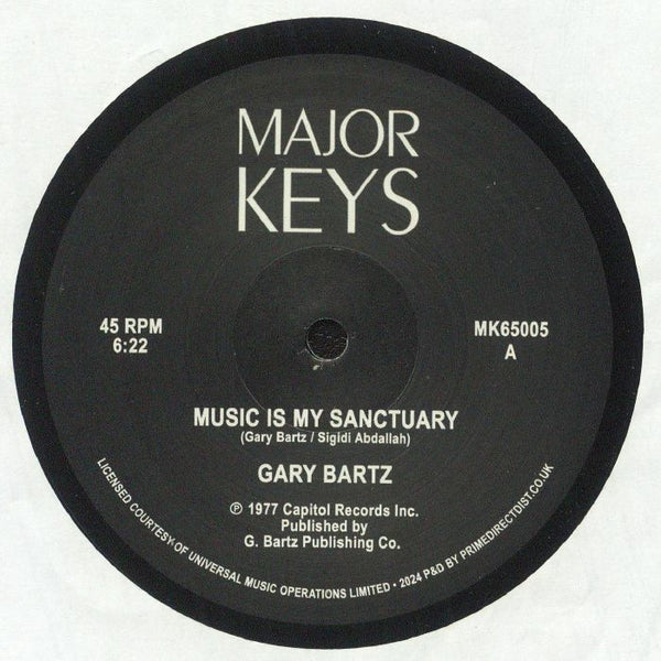 Gary BARTZ - Music Is My Sanctuary (12")