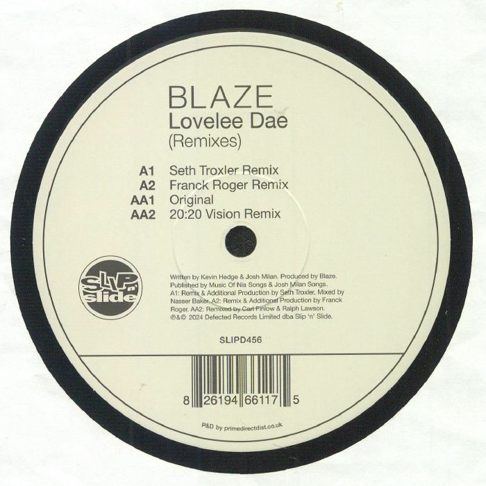 BLAZE - Lovelee Dae (remixes & original)