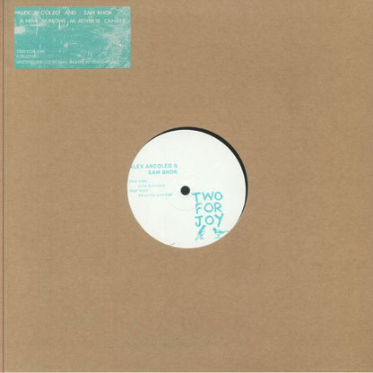 Vinyl record in brown sleeve with Two for Joy label Alex Arcoleo and Sam Bhok Nine Barrows Adverse Camber