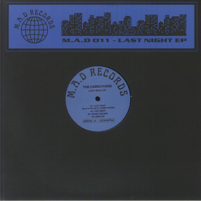Tom CARRUTHERS - Last Night EP