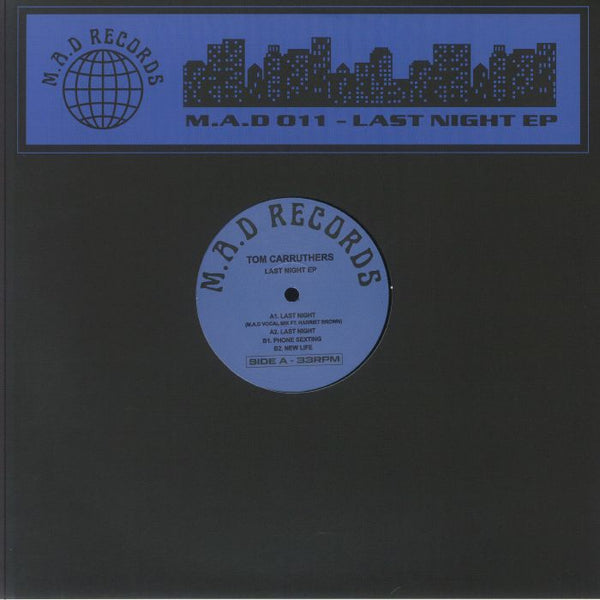 Tom CARRUTHERS - Last Night EP