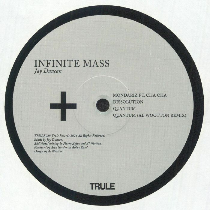 Jay Duncan Infinite Mass 12 Inch Minimal Tech House Vinyl
