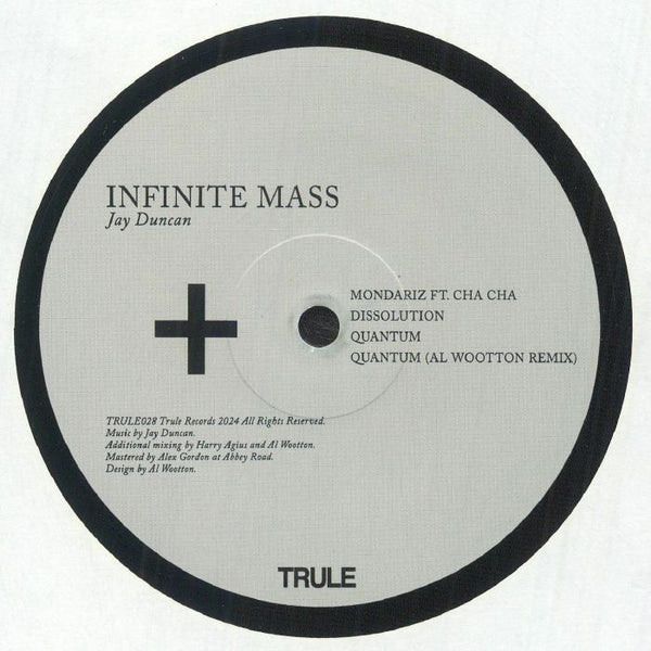 Jay Duncan Infinite Mass 12 Inch Minimal Tech House Vinyl