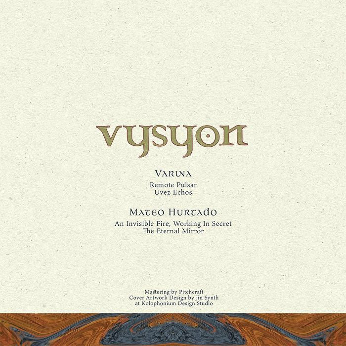 Varuna / Mateo Hurtado Mercuri Limited Edition 12 Inch Techno Vinyl