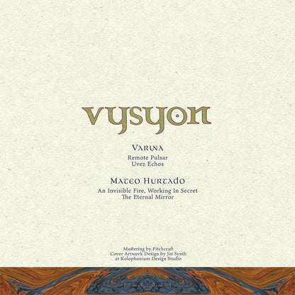 Varuna / Mateo Hurtado Mercuri Limited Edition 12 Inch Techno Vinyl
