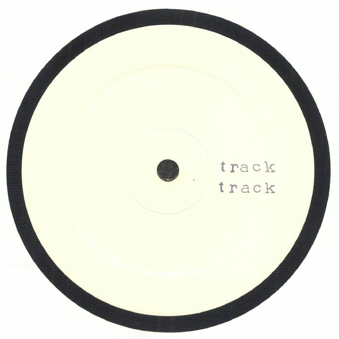 Round white object with black rim and 'track' text on a white background
