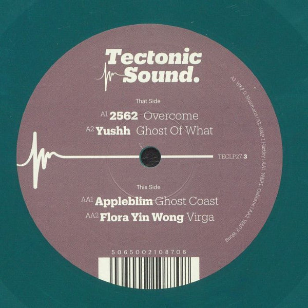 2562 Yussh Appleblim Flora Yin Wong: Tectonic Sound Part 3 Coloured 12" Vinyl