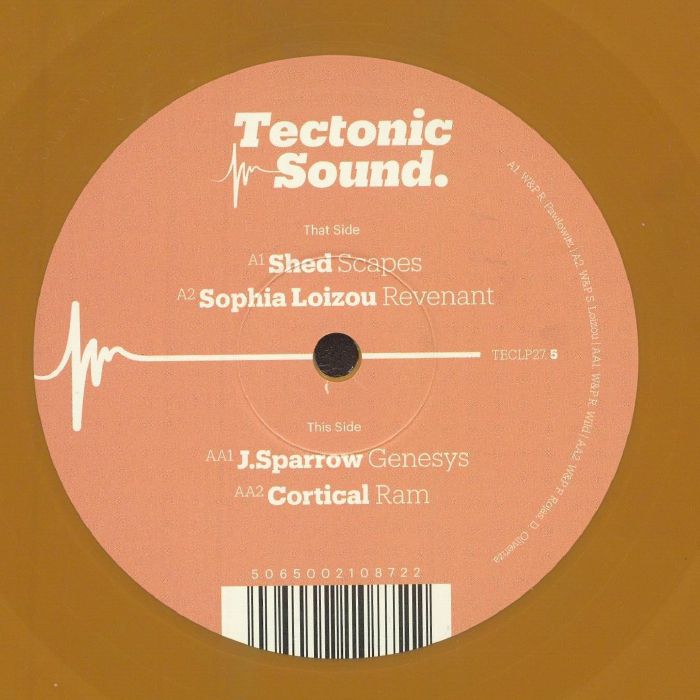 Tectonic Sound Part 5: SHED, Sophia Loizou, J Sparrow, Cortical Coloured Vinyl