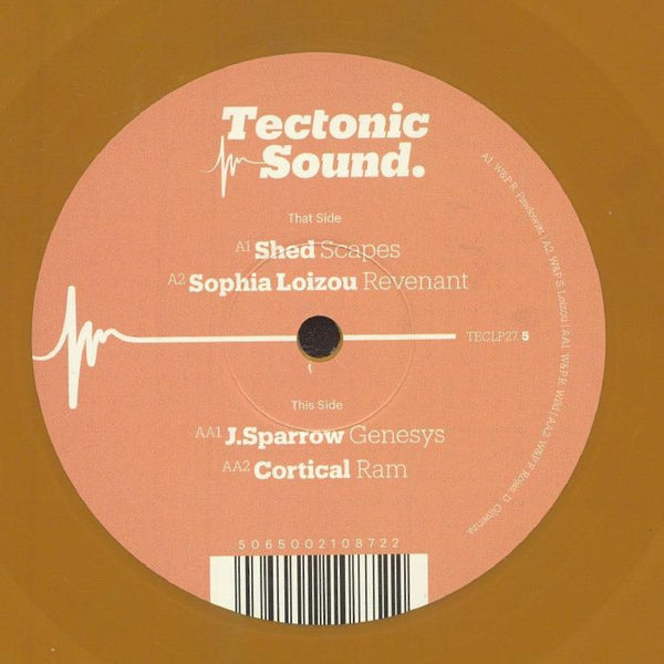 Tectonic Sound Part 5: SHED, Sophia Loizou, J Sparrow, Cortical Coloured Vinyl