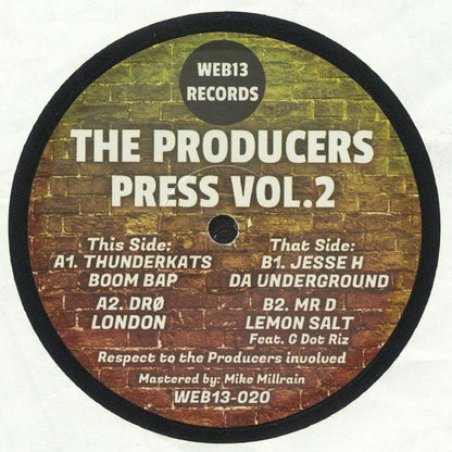 THUNDRKATS/DRO/JESSE H/MR D - The Producers Press Vol 2 (12")