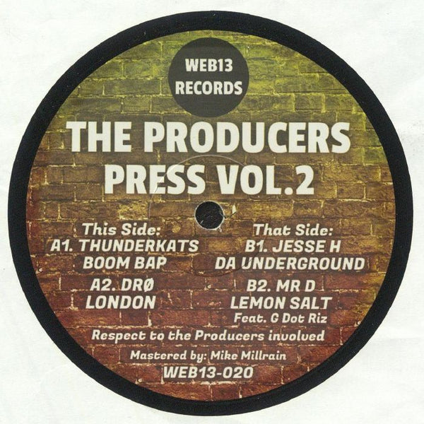 THUNDRKATS/DRO/JESSE H/MR D - The Producers Press Vol 2 (12")