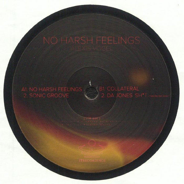 Alexis Vogel No Harsh Feelings 12 Inch Intense Techno Vinyl