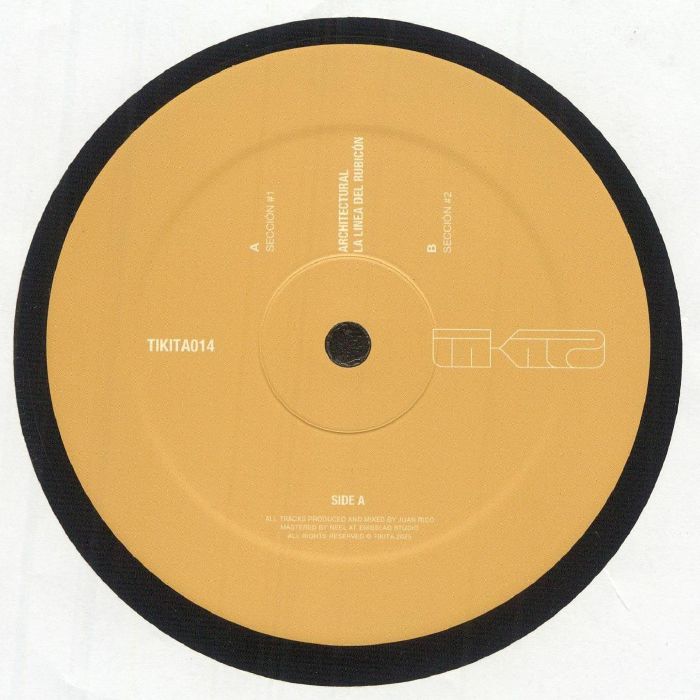 Architectural - La Linea Del Rubicon: Hypnotic 12" Techno Vinyl Pressing