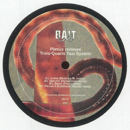 Trois-Quarts Taxi System Plexus Remixes 12 Inch Vinyl EP