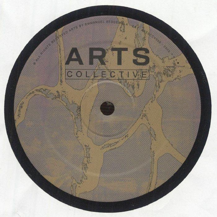 ARTS Collective vinyl record with abstract beige and gray label design