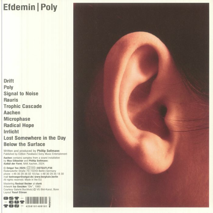 Efdemin - Poly (2xLP)