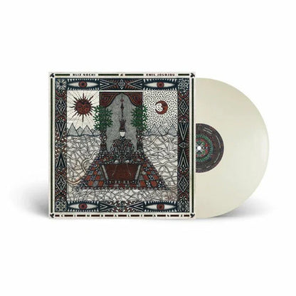Emil Joulou vinyl record with geometric, ornate album cover art and abstract patterns