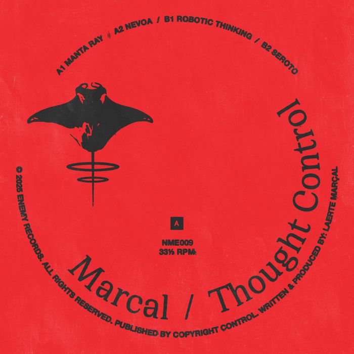 Marcal - Thought Control 12" Vinyl: Deep Hypnotic Techno Frequencies