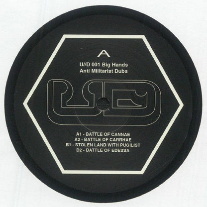 BIG HANDS: Anti Militarist Dubs 12" Vinyl - Deep, Driving Techno Essential