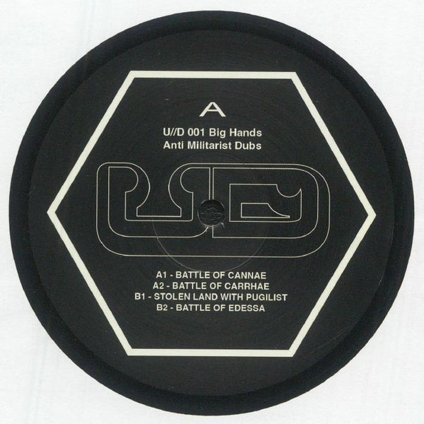 BIG HANDS: Anti Militarist Dubs 12" Vinyl - Deep, Driving Techno Essential