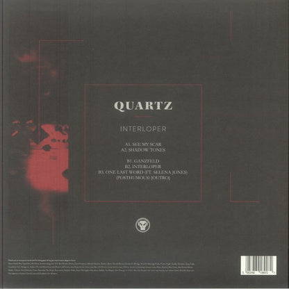 Quartz Interloper 12-Inch Vinyl EP Metalheadz Drum & Bass Jungle Release
