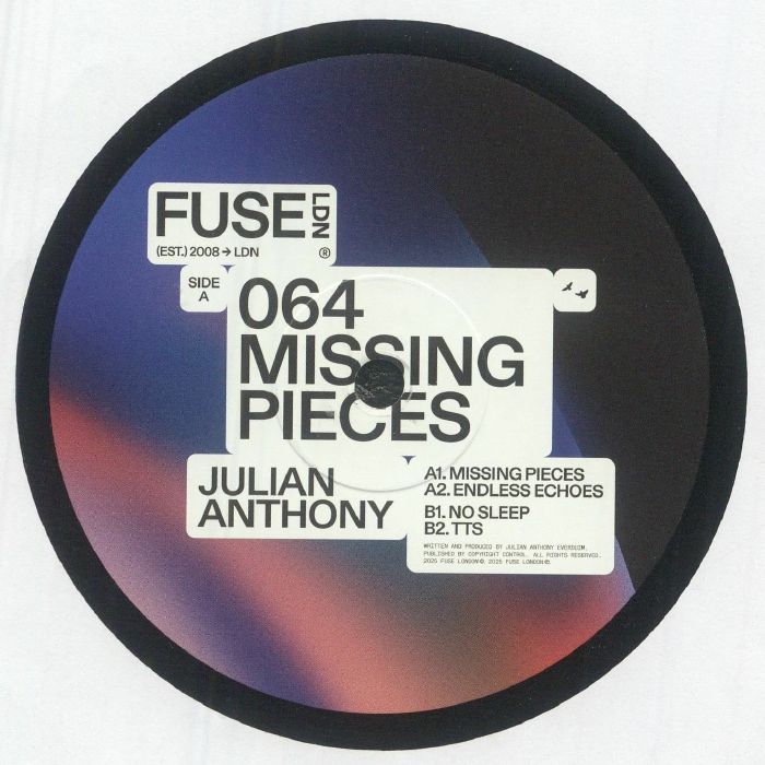 Julian ANTHONY - Missing Pieces (EP)