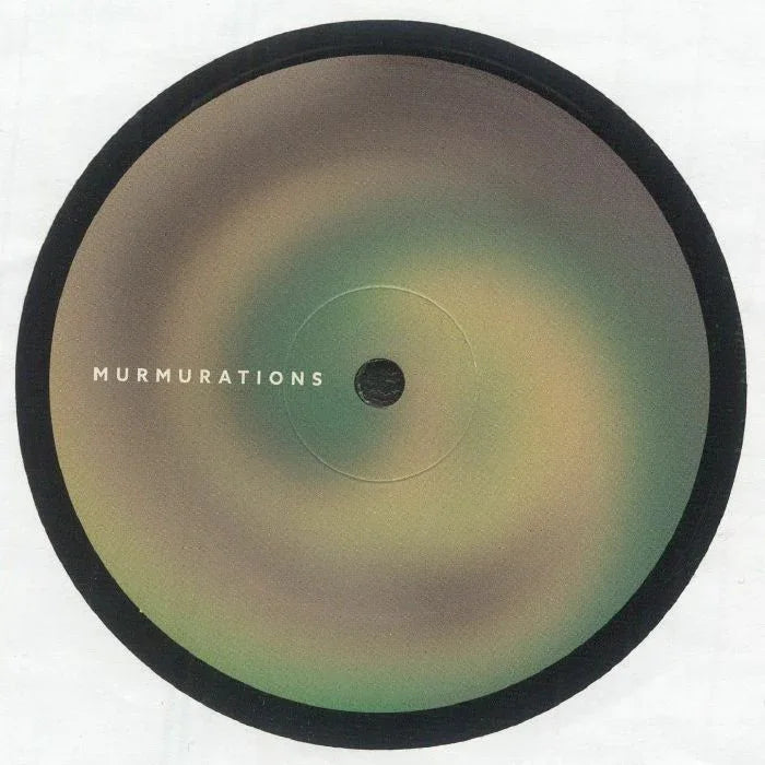 Vinyl record with abstract smoky swirl design and 'MURMURATIONS' text label