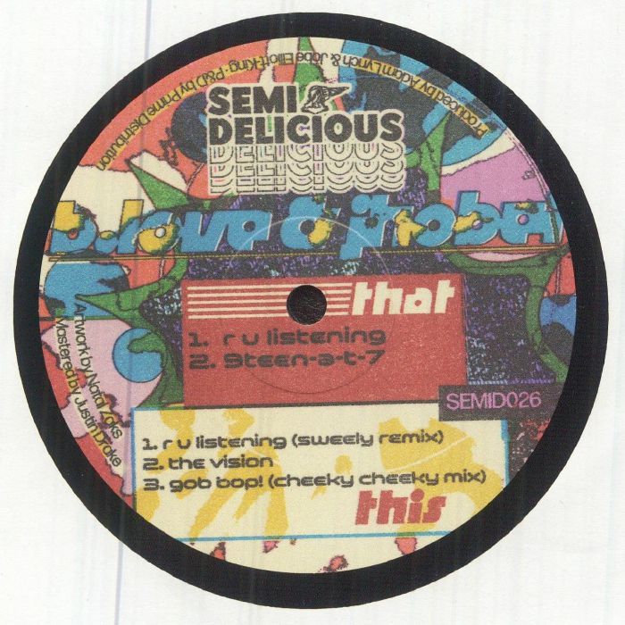 JHOBEI / B LOVE - R U Listening (12")