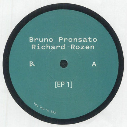 Bruno Pronsato / Richard Rozen - EP 1