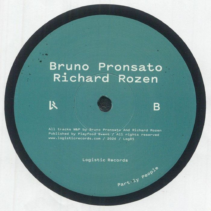 Bruno Pronsato / Richard Rozen - EP 1