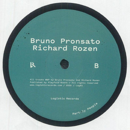 Bruno Pronsato / Richard Rozen - EP 1