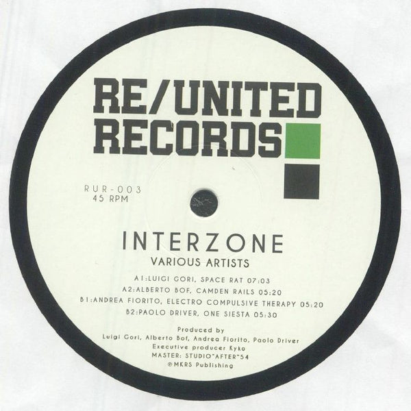 Luigi GORI / ALBERTO BOF / ANDREA FIORITO / PAOLO DRIVER - Interzone EP