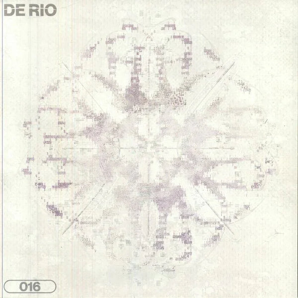 Decorative tile with a star pattern on a light background, featuring the brand 'DE RIO'.