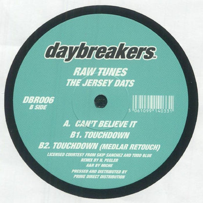 RAW TUNES - The Jersey DATs (12")