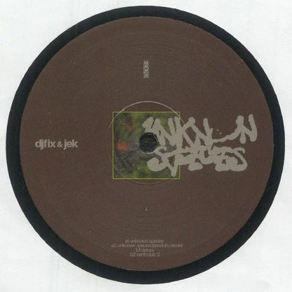 Disc with 'dfix & jek' branding on a white background